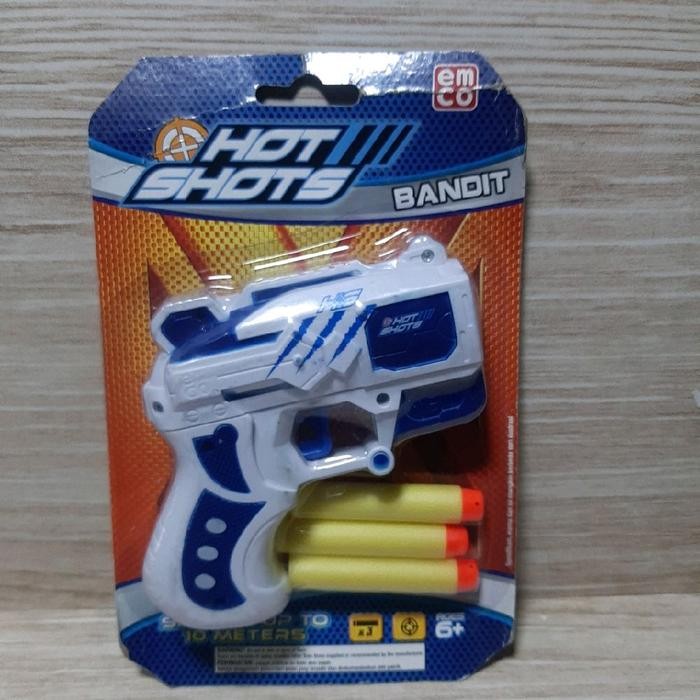 Emco Hot Shots - Bandit Pistol/Gun Mainan Anak