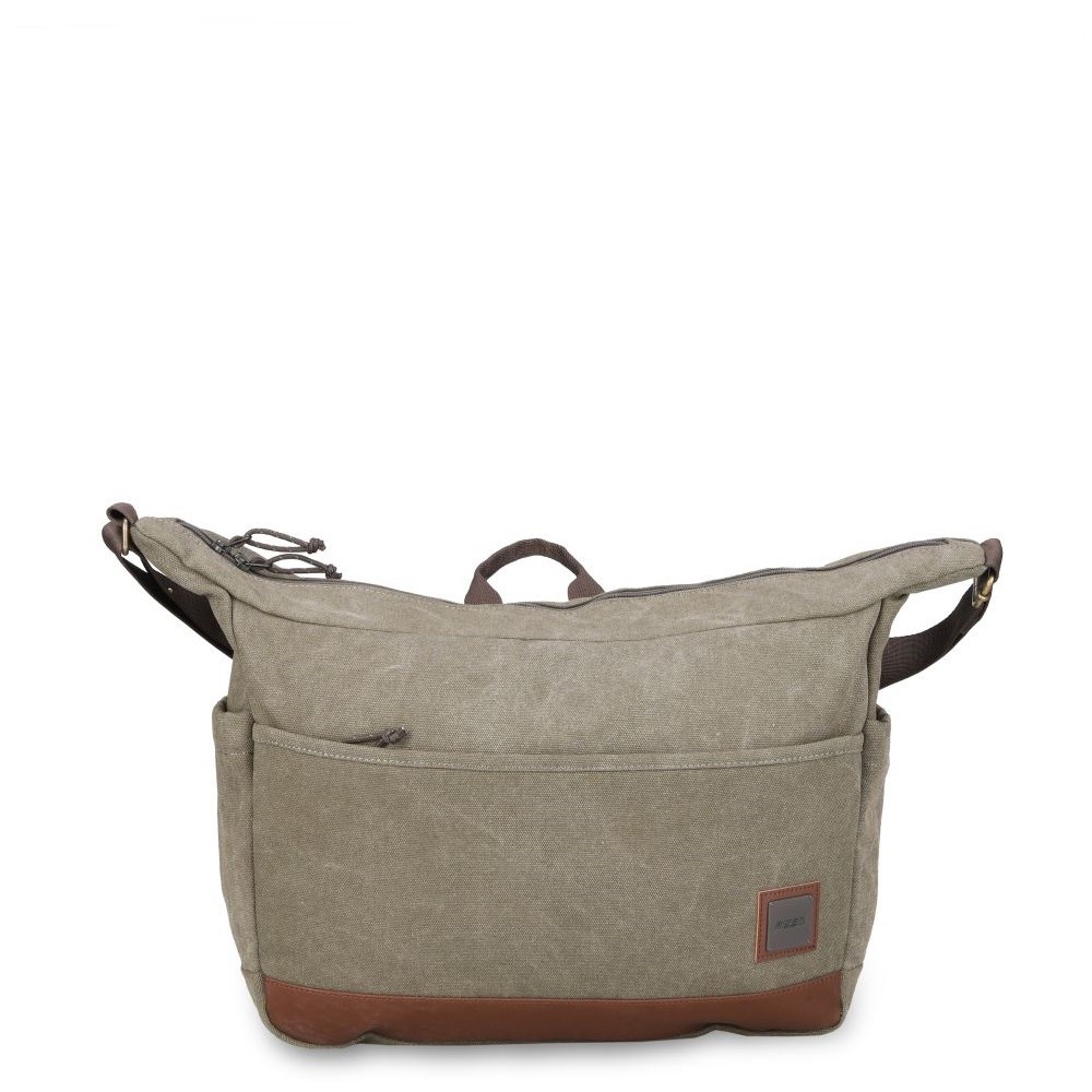 BAGINBRO EIGER BTR CANVAS MESSENGER LAPTOP