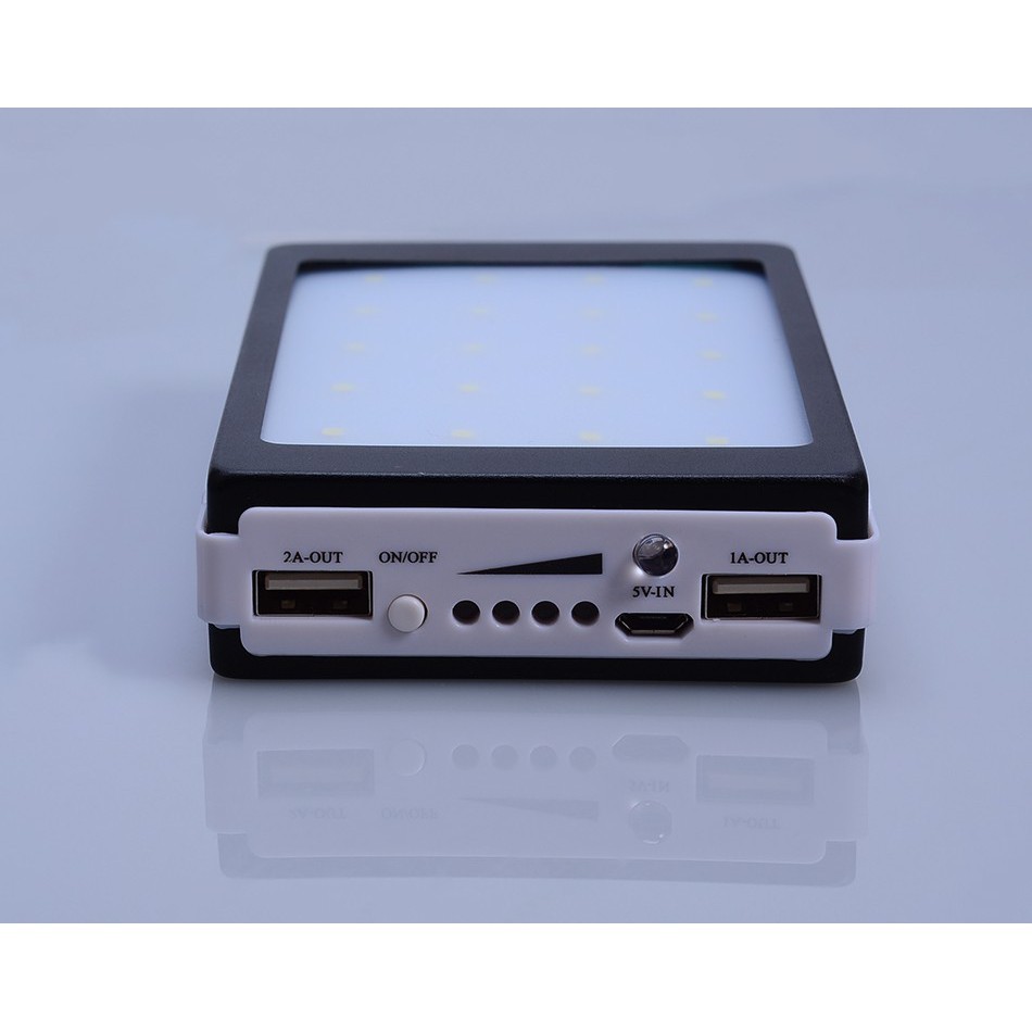 Casing Powerbank Solar DIY Rakitan Belum Include Baterai 18650 Bisa Tenaga Surya / Listrik