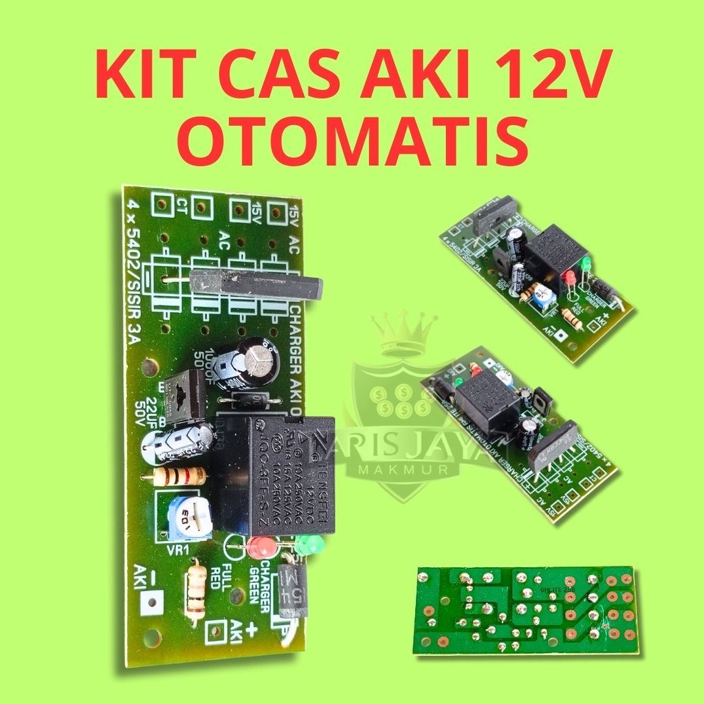 Modul Charger Aki 12V | Cas Otomatis Full Cut Off