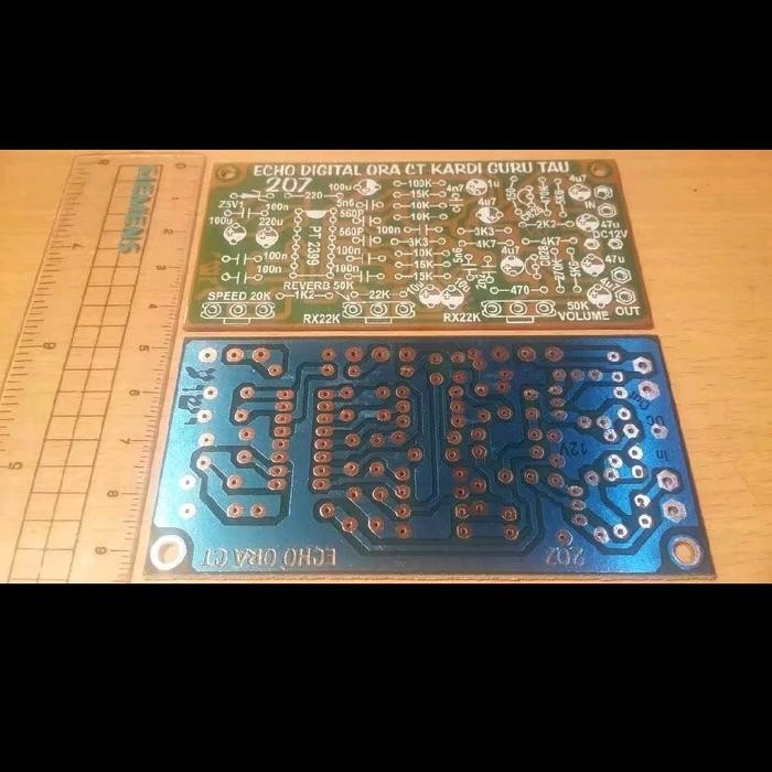 LEW99 PCB DIGITAL ECHO REPEATER PT2399 12V DC