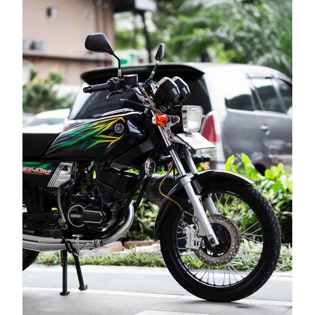 STRIPING STICKER RX KING 2005 HIJAU