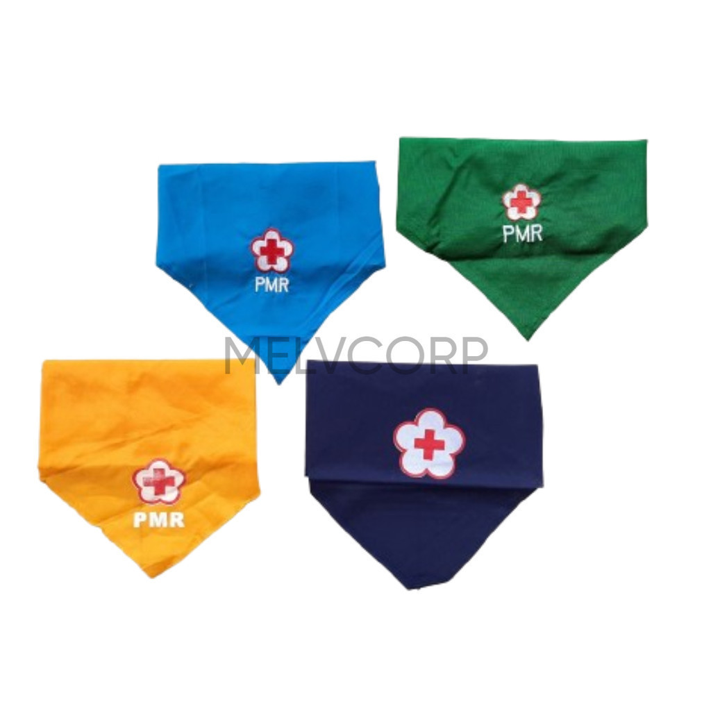 syal scraf slayer PMR  bordir SD SMP SMA mula madya wira