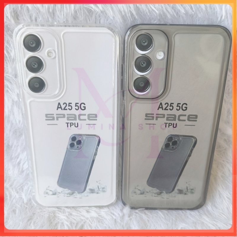 PROMO+COD Softcase Casing Clear Space Samsung A25 Slikon transparan dan pelindung belakang hp+camera