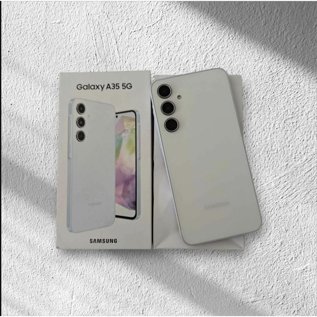 Samsung a35 versi ram 8 256gb 5g lte hp second lengkap resmi indonesia istimewa