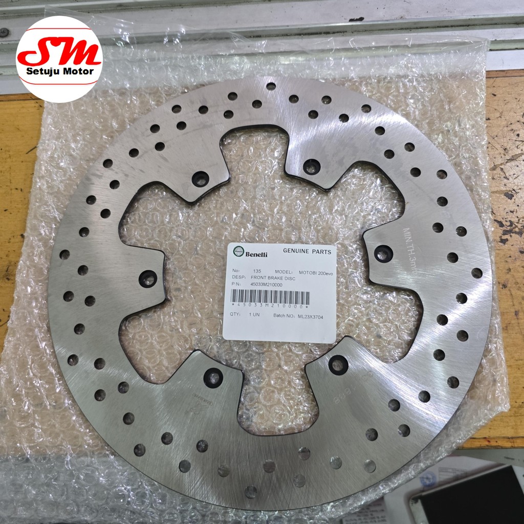 Piringan Cakram Depan Benelli EVO 200 Original