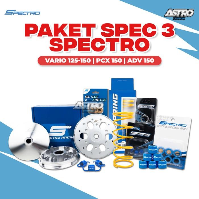 RIDEZONE Spectro Paket Upgrade CVT Spec 3 Vario 125 150 PCX Lokal ADV STYLO 160 New Led Old Mangkok 