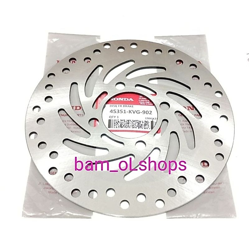 Piringan cakram depan Honda PCX 125 CBU,PCX 150 cbu original thailand kode KVG