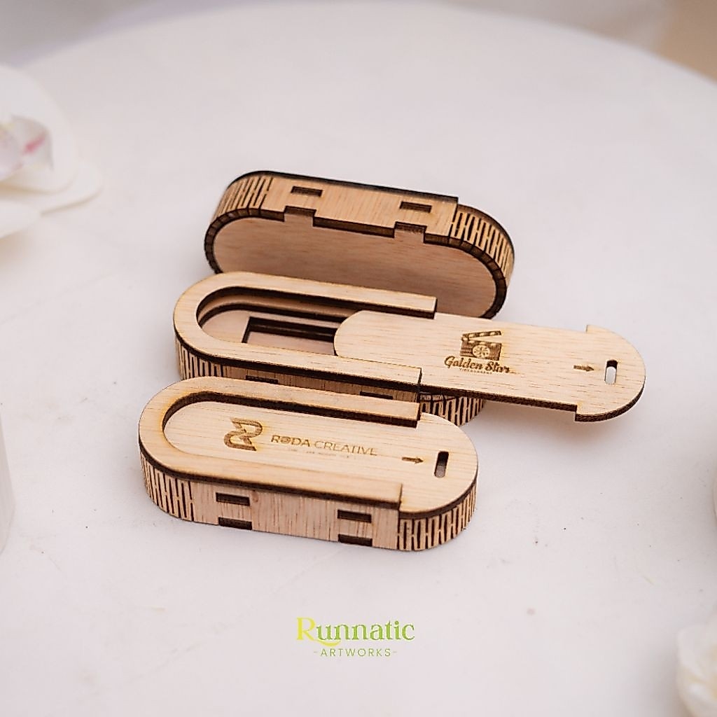 Box Flashdisk custom grafir sliding logo