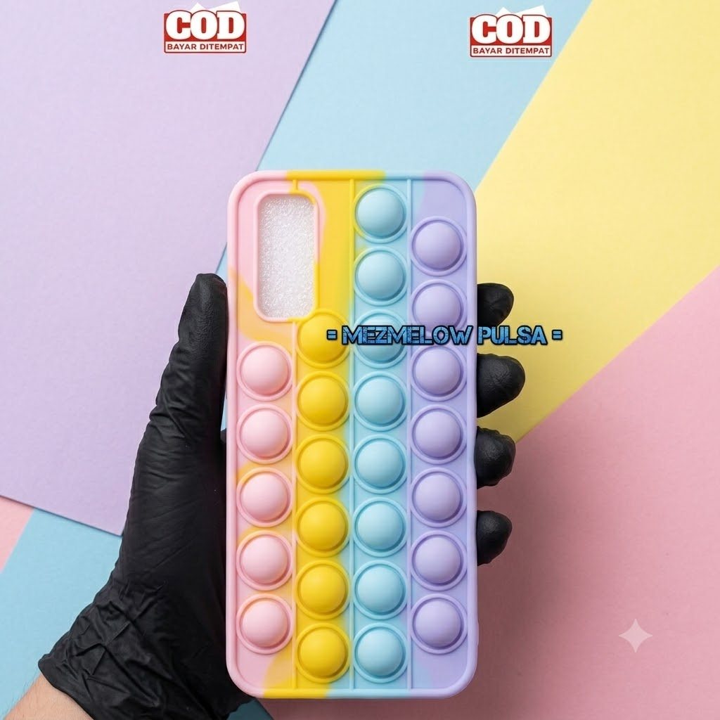 Case POP IT Silicone Caseng Case Lembut Softcase VIVO Y20 / VIVO Y20I