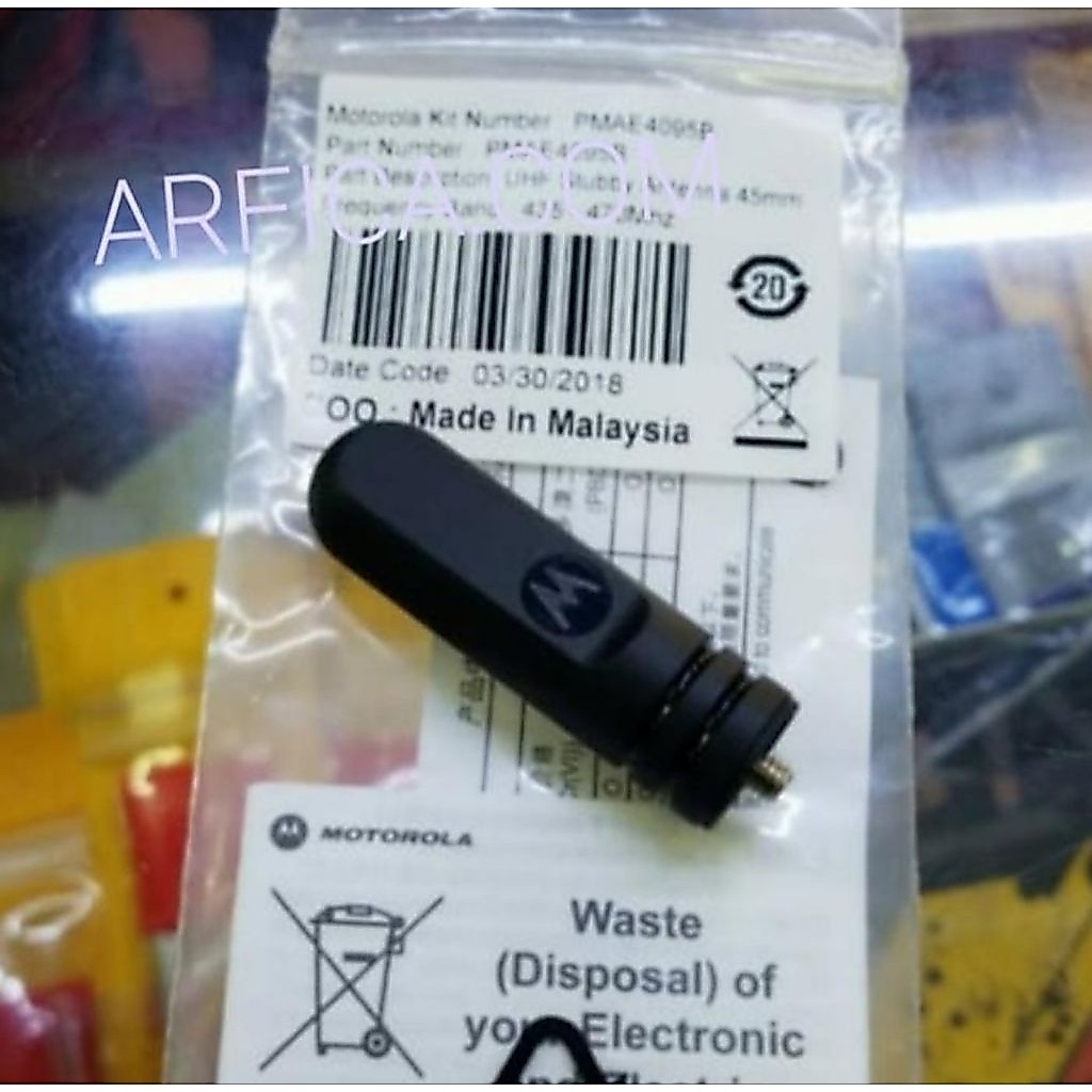 Antenna HT Motorola SLIM SL 1M VHF 136-174MHZ ORIGINAL SLIM VHF