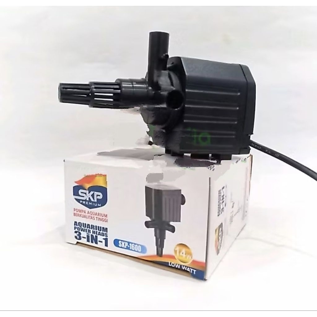 Pompa Aquarium Power Heads Filter Celup SAKKAI PRO SKP 1600 14 Watt