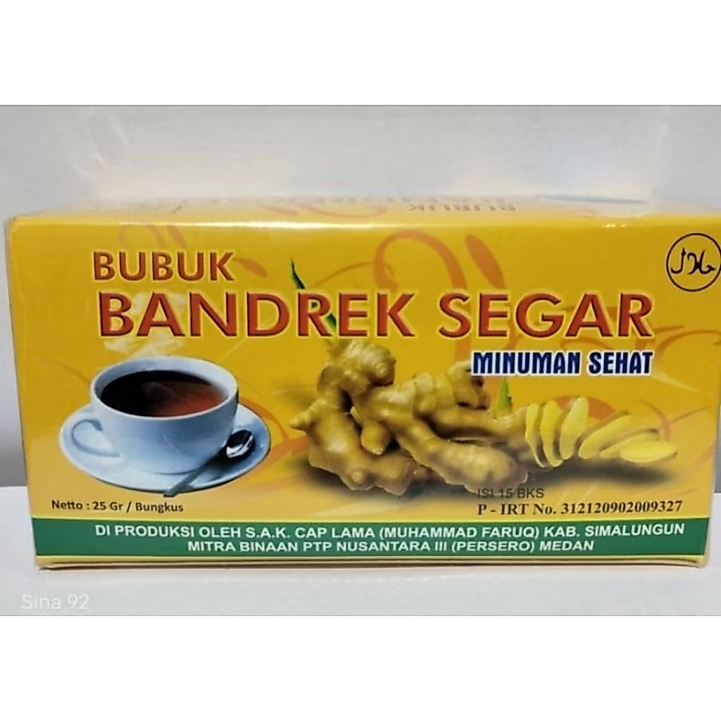Bubuk bandrek segar