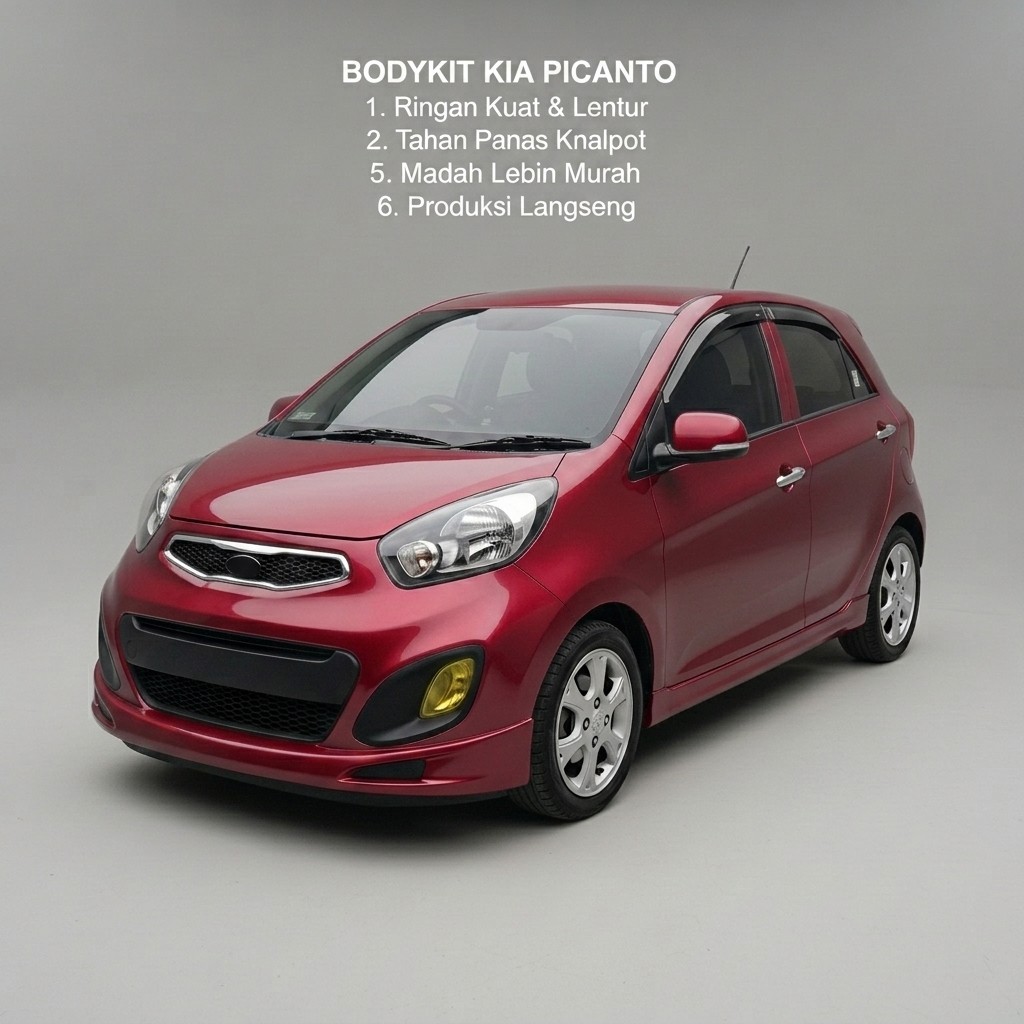 bodykit kia picanto 2011-2015 bodikit picanto body kit