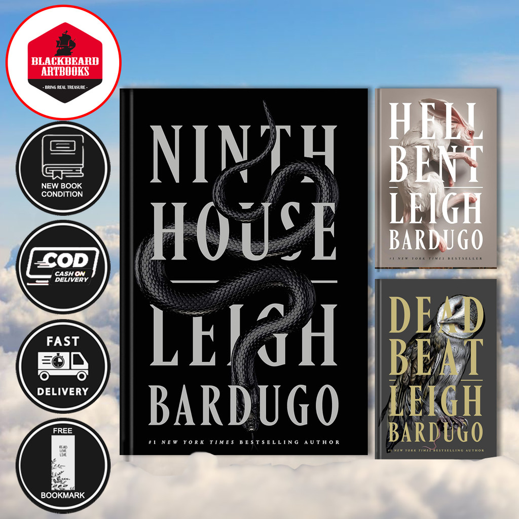 Ninth House 3 book series ( Ninth House | Hell Bent | Dead Beat ) by  Leigh Bardugo ( English )