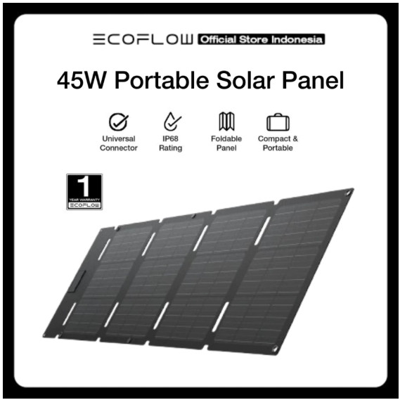 EcoFlow Solar Panel Portable 45W - Type-C