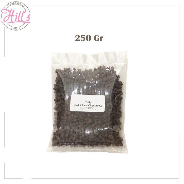 PROMO MURAH !!! TULIP DARK CHOCOLATE CHIPS 250 gr & 500 gr / CHOCOCHIP / CHOCO CHIP / COKLAT COKELAT