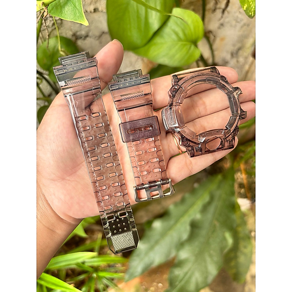 BnB Gshock GW 9400 jelly clear smoke