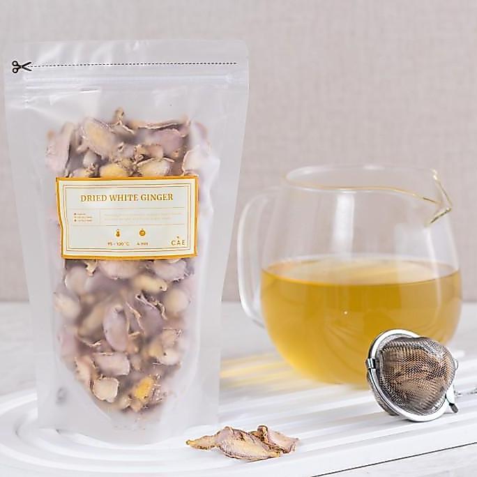 Best Seller Dried Ginger Jahe Kering lokal / Dehydrated flakes Tea Natural Premium 10 - 100 Gram Ber