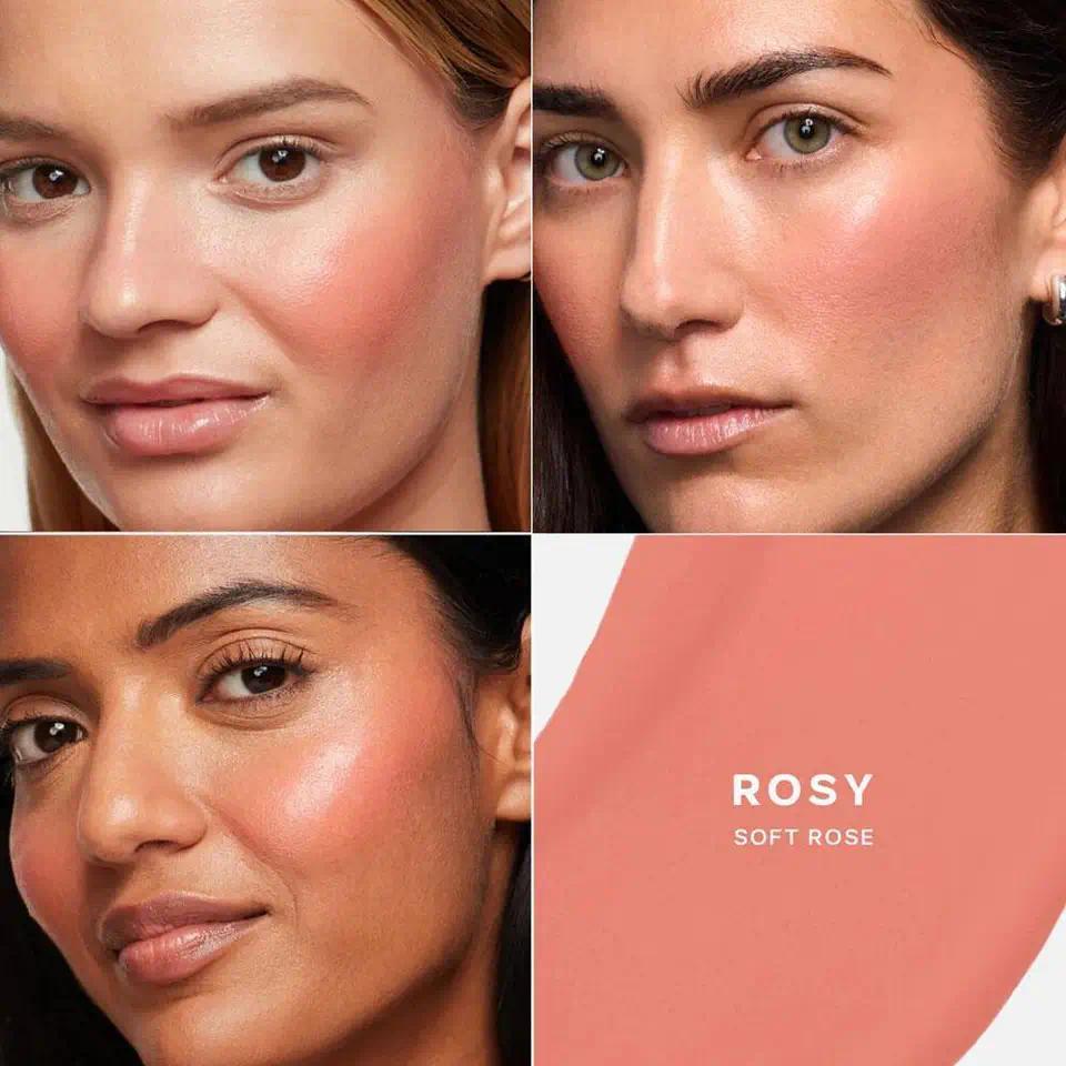 Saie Liquid Blush Highlighter Contouring Illuminating Shimmer Powder Quick-drying Non-sticky Natural