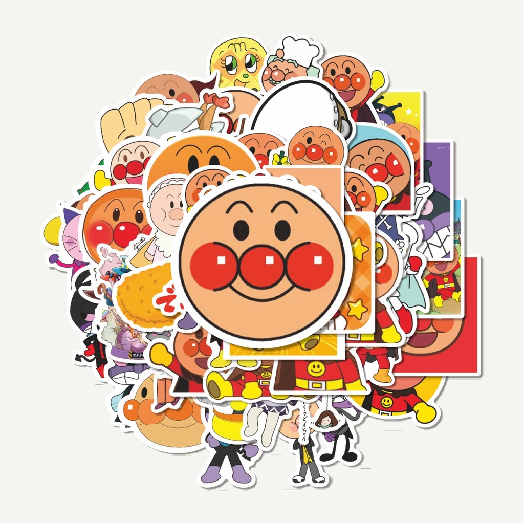 

Sticker Pack Stiker Kartun Anpanman Char Mix 1 | Sticker TUMBLR | Stiker LAPTOP KOPER HELM