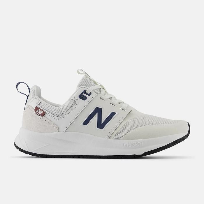 Sepatu Running Pria NB Dynasoft 900 V2 2E Wide NB White Navy Original UA900AR2E