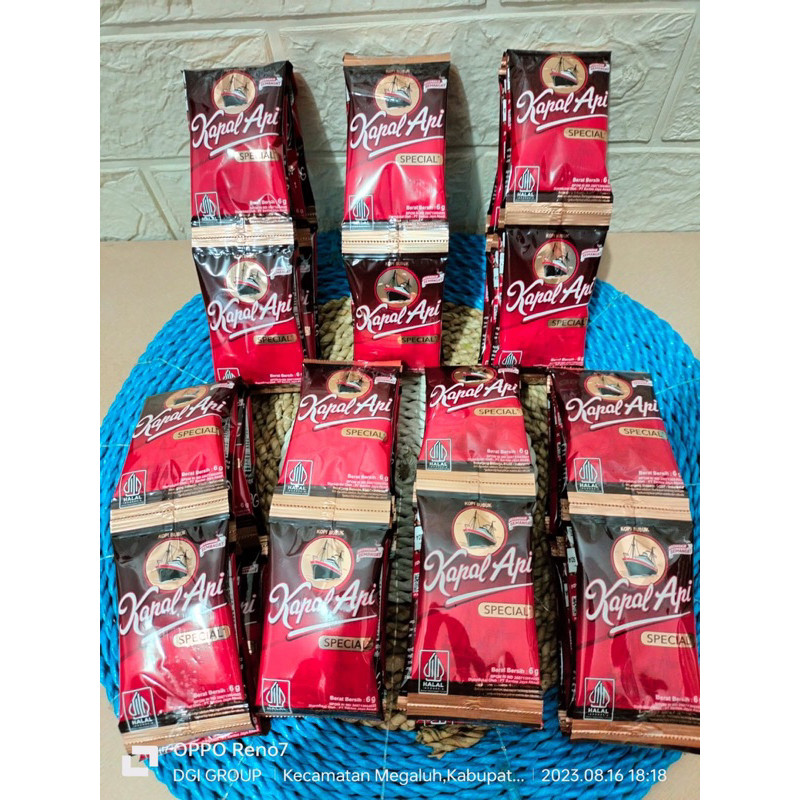 

PROMO 30 Sachet/3 renceng KOPI KAPAL API MINI RENCENG 6gr Kopi Bubuk