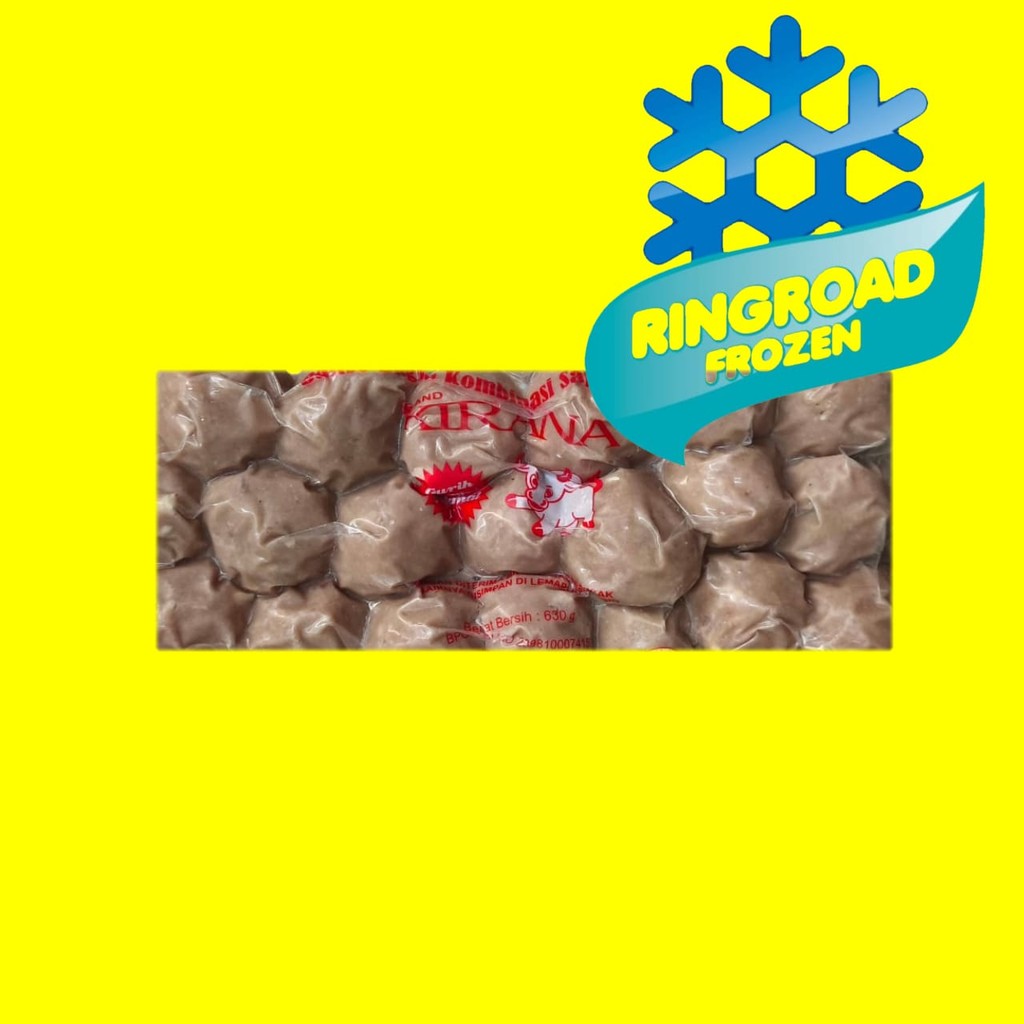 

KIRANA 580 GR BAKSO URAT SEDANG - 20 PCS