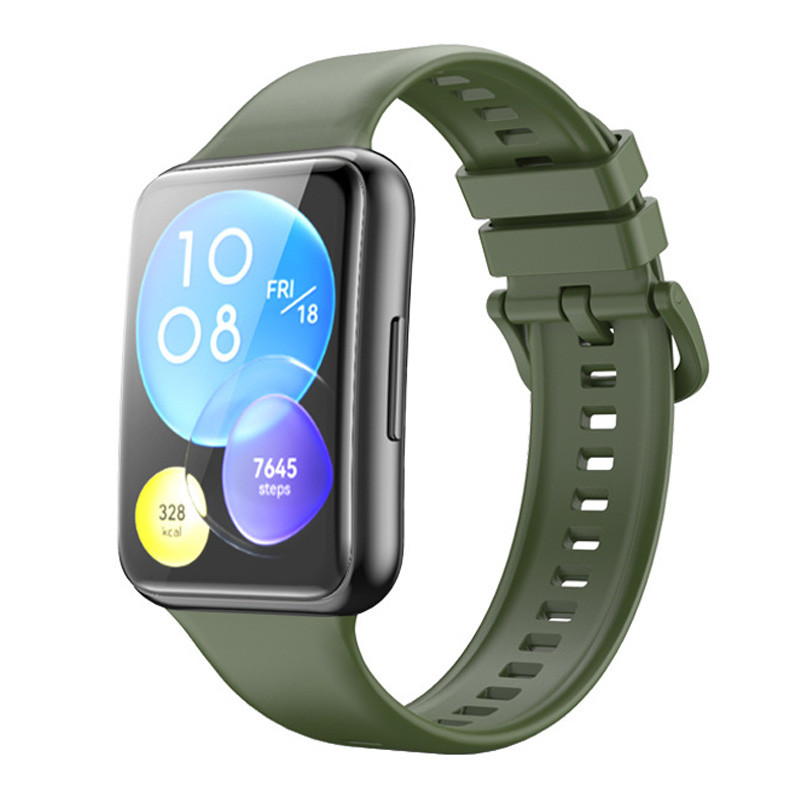 Silicone Band For Huawei Watch Fit 2 Strap Smartwatch Accessories Replacement Wristband Correa Brace