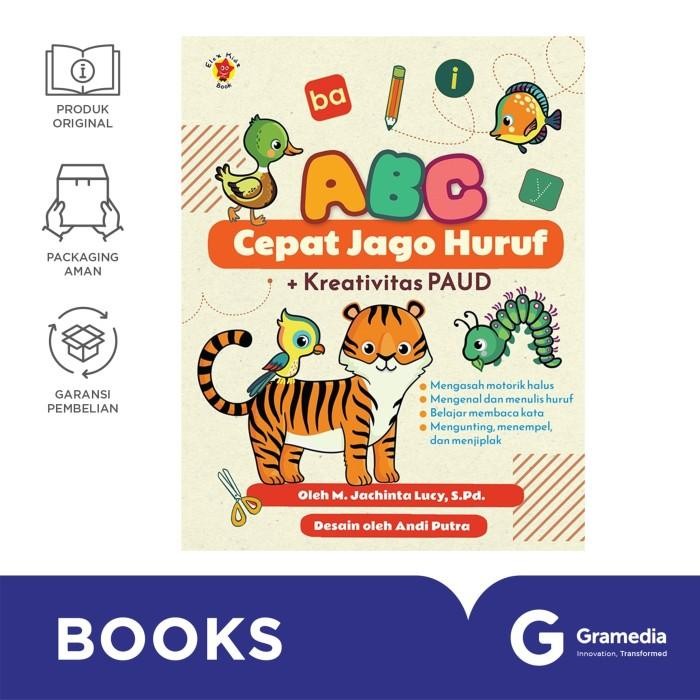 

Buku ABC Cepat Jago Huruf + Kreativitas PAUD