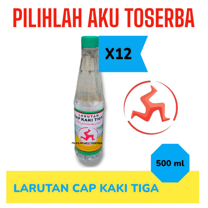 

Larutan Penyegar CAP KAKI 3 Rasa ORIGINAL Botol Pet 500 ml - ( HARGA 12 Botol )