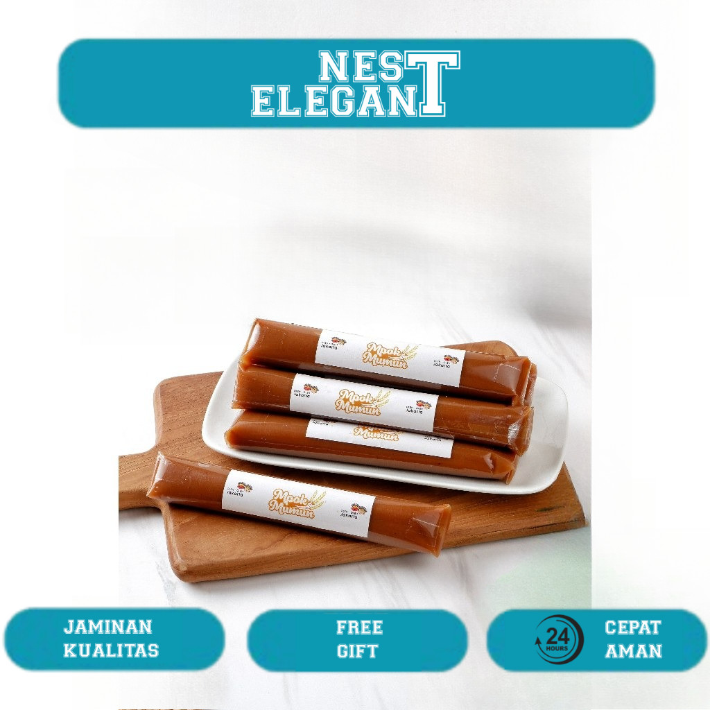 

Dodol Betawi Khas Jakarta Mpok Mumun Oleh Oleh Tradisional Asli | Camilan Khas Betawi Tahan Lama | Oleh Oleh Jakarta Ekonomis