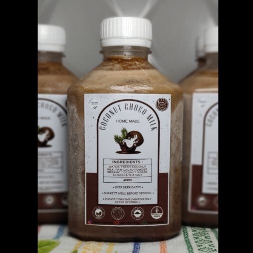 

Organic Bandung Coconut Choco Milk 250ml Home Made
