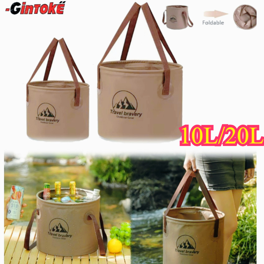 10/20L Ember Lipat Camping Serbaguna Camping Ember Piknik Water Basin Ember Fishing Camping Ember Tr