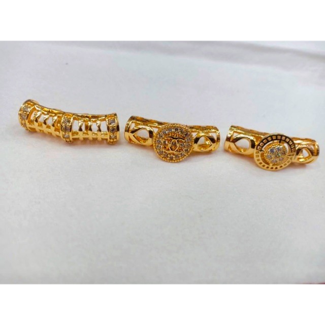 Liontin Mainan Charm Emas Untuk Gelang tali