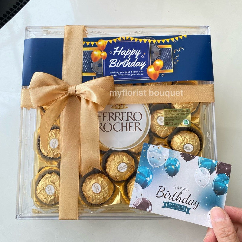 

Kado Ulang Tahun Valentine Coklat Ferrero Kado Ulang Tahun kado Natal Kado Ramadhan hampers idul fitri hadiah valentine buket ulang tahun