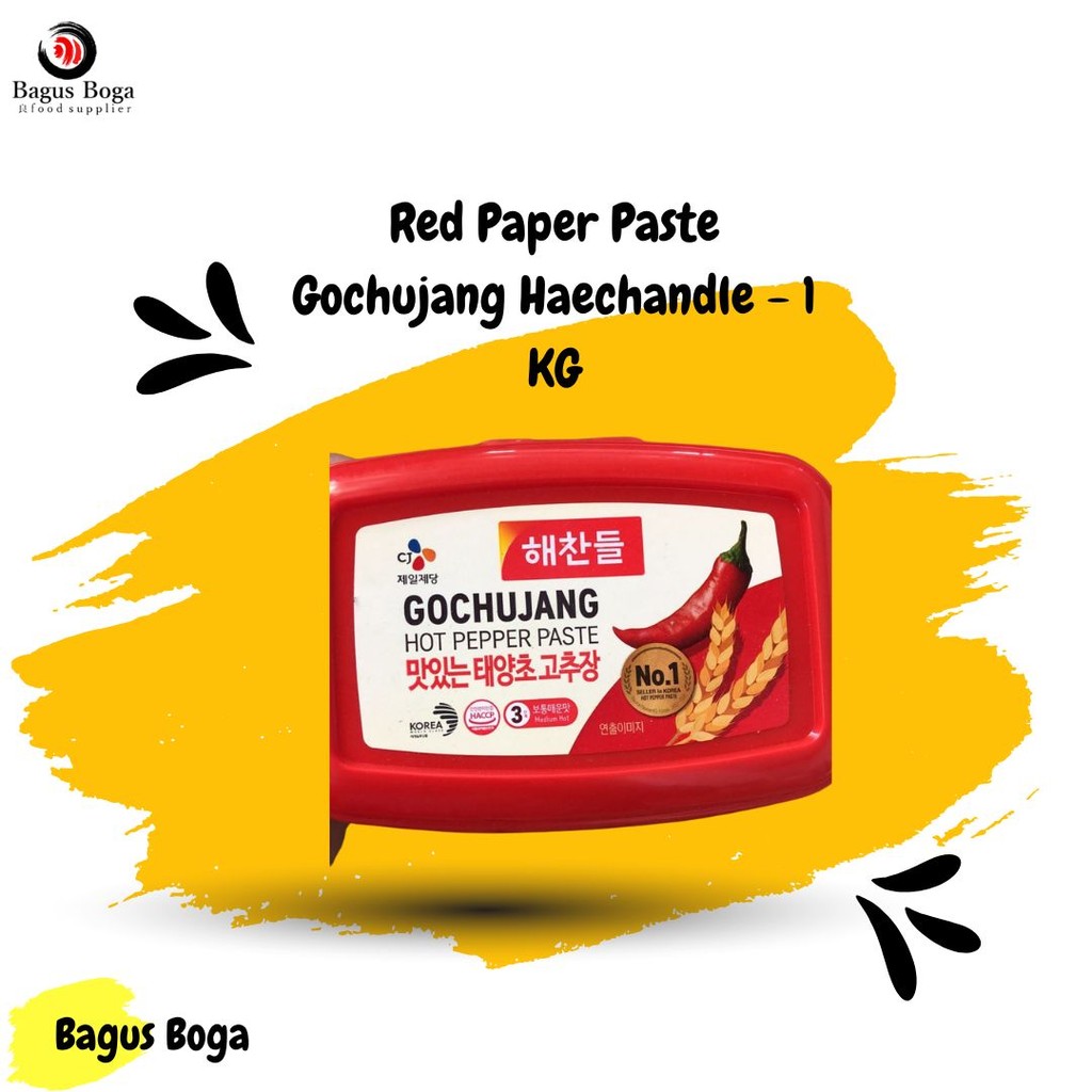

Red Paper Paste Gochujang Haechandle - 1 KG