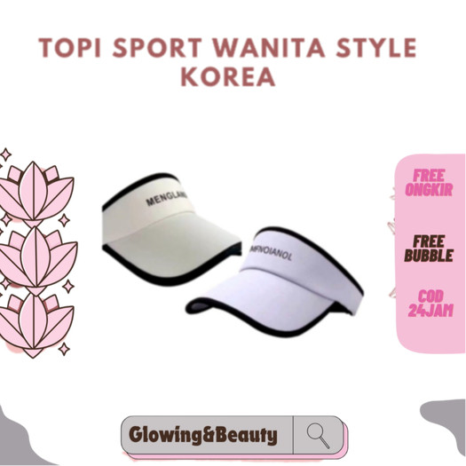 TOPI SPORT WANITA GAYA KOREA