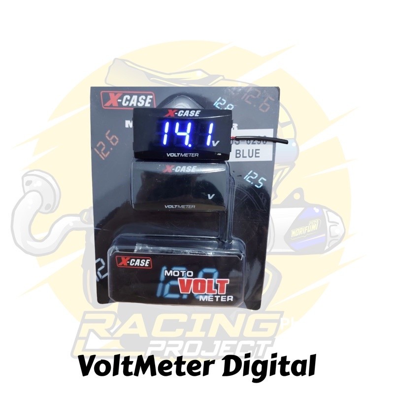 Volt Meter Digital Motor Universal X Case