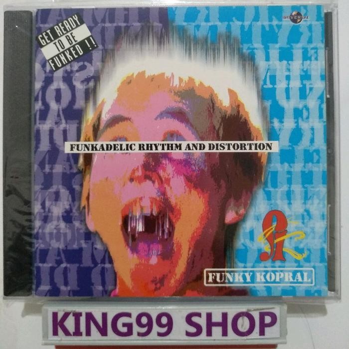CD FUNKY KOPRAL- FUNKADELIC RHYTHM AND DISTORTION. godbless bip kantata takwa plastik bayou kidnap k