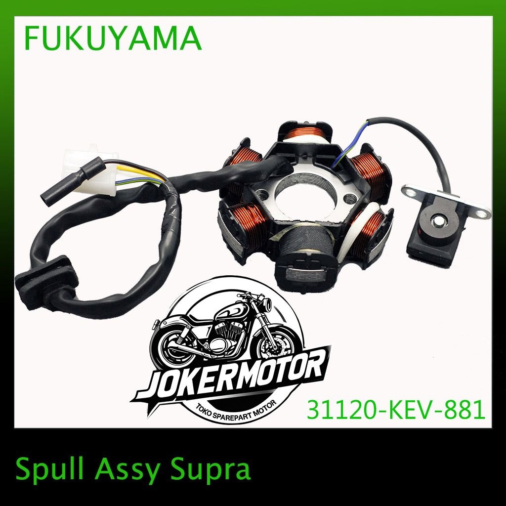 Fukuyama Spool Spull Stator Assy Komplit Supra / Spul Supra