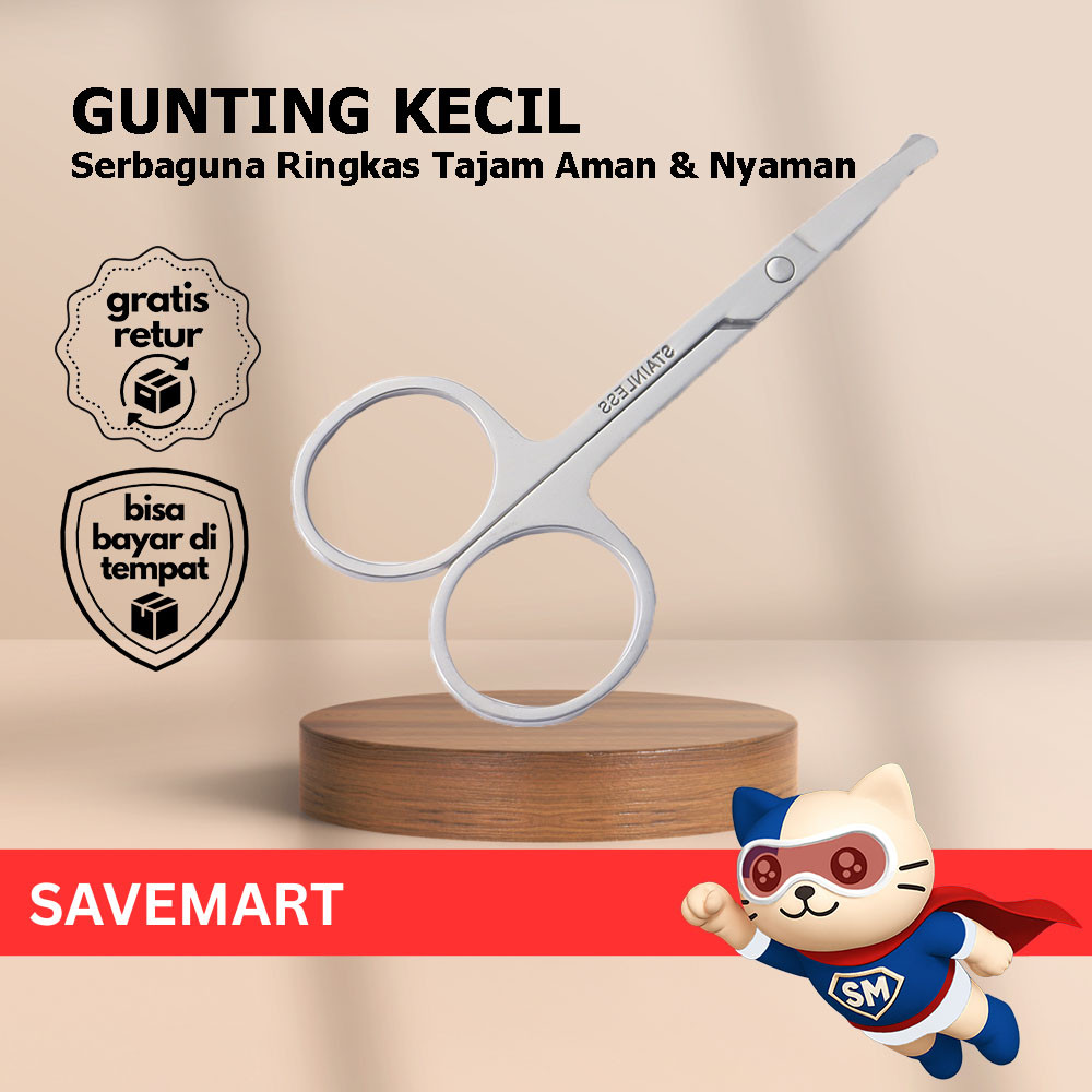 

Gunting Kecil Tajam Aman dan Praktis Multifungsi Gunting Kecil Travel Friendly Gunting Stainless Steel
