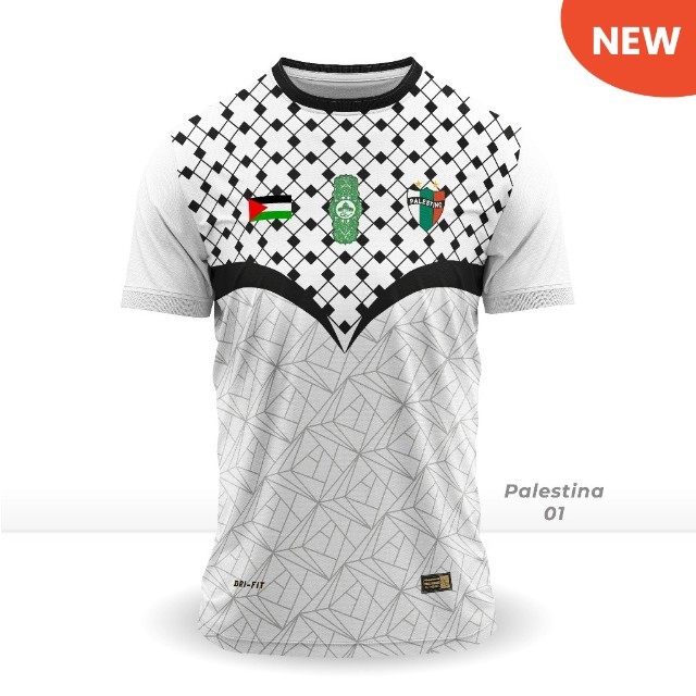 BAJU PALESTINA / KAOS JERSEY BOLA PALESTINA piknowpis Sport
