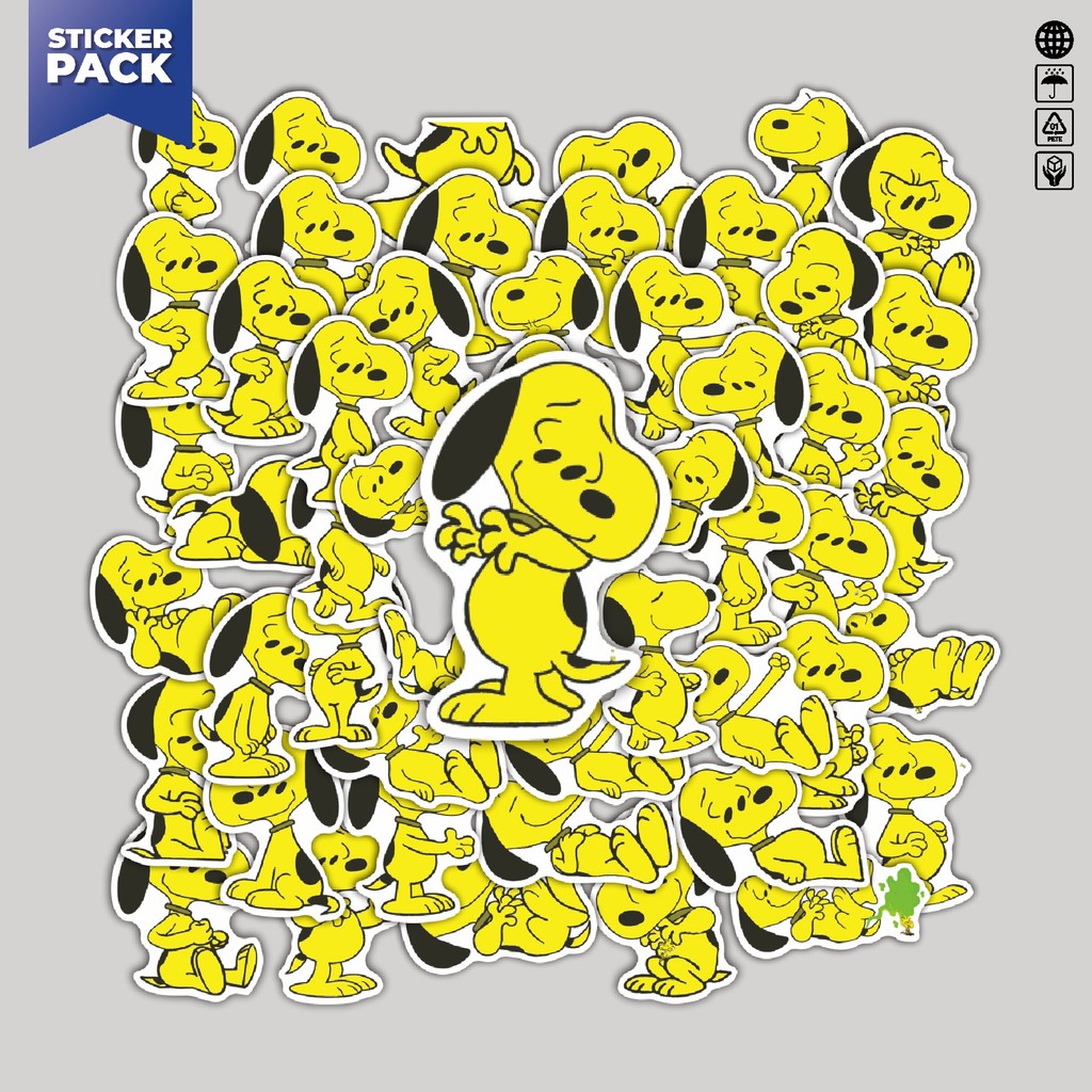 

[100PCS]Stiker Pack Stiker Kartun Soopy V52 Aesthetic Vinyl Anti Air Dekorasi Sticker Laptop Buku Journal Koper Helm Casing HP Gitar Helm Skateboard