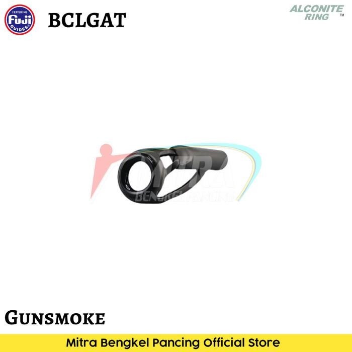 Ring Guide Fuji CCLGAT BCLGAT 4 dan 5 Alconite Tip Top Silver Gunsmoke 1Pcs Cincin Joran Original Ja