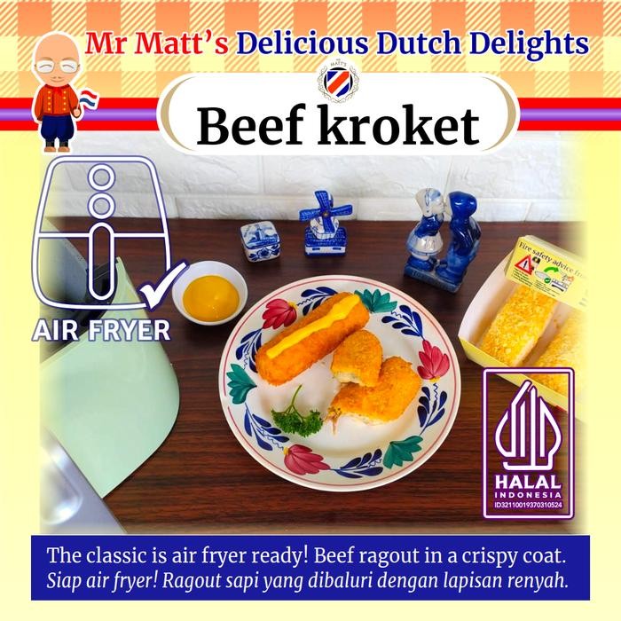 

Air Fryer Kroket (beef croquette kroket sapi)