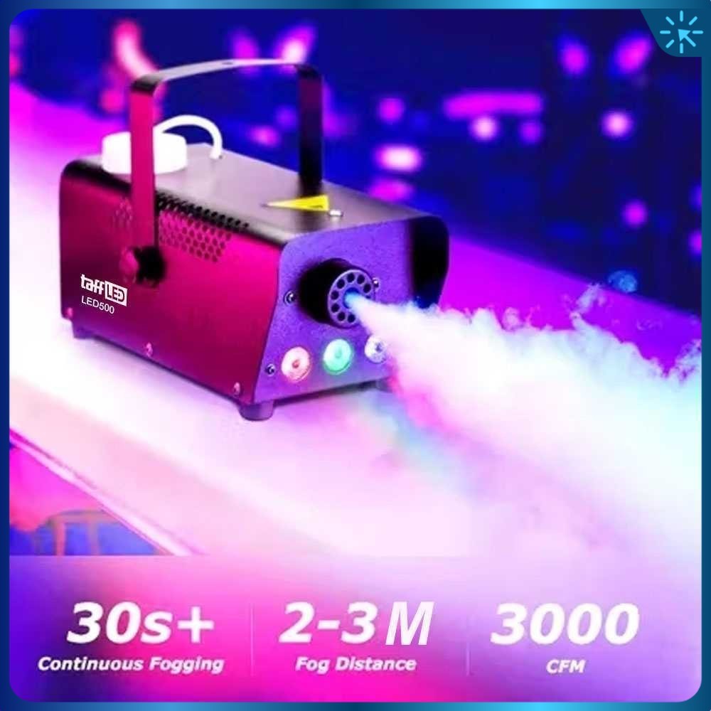 TaffLED Sistem Fogger Panggung Stage Machine Ejector with RGB LED - KY-LED500