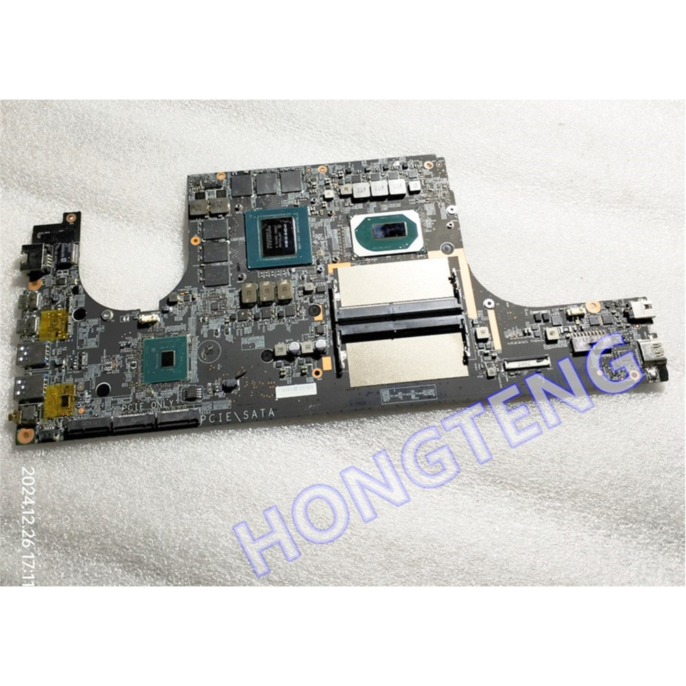 Genuine MS-16W11 FOR MSI GF65 THIN 9SD MS-16W1 LAPTOP MOTHERBOARD WITH I7-9750H AND RTX2060M TEST OK