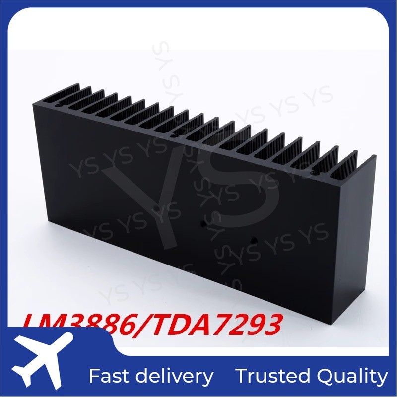 LM3886 TDA7293 Amplifier Special Heat Sink Thickening Aluminum Heat Sink For Power Amp 155*50*40mm B