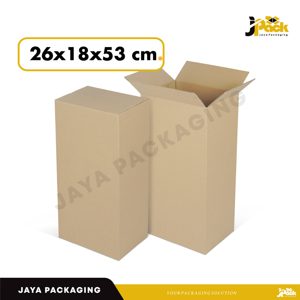 

Box 26x18x53 ( C26 ) Box/Kemasan/Kardus/NormalBox/KardusNormal/A1/Packaging/KartonBox/Boxes/KardusKemasan/KotakKemasan/KotakKardus//Tinggi10/Tinggi53